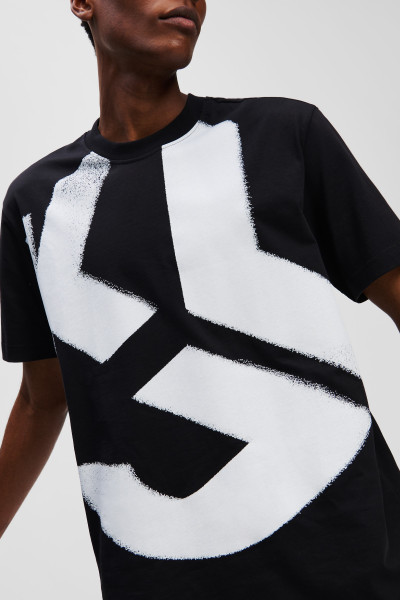 TRIČKO KARL LAGERFELD JEANS KLJ REG SS BLEACH LOGO TEE - Fotografie č. 4