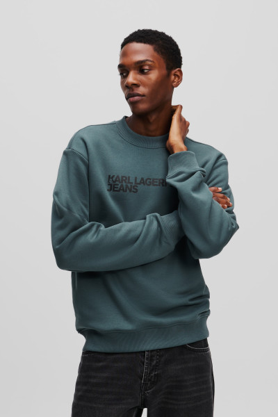 MIKINA KARL LAGERFELD JEANS KLJ REG ESSENTIAL LOGO SWEAT - Fotografia č. 1