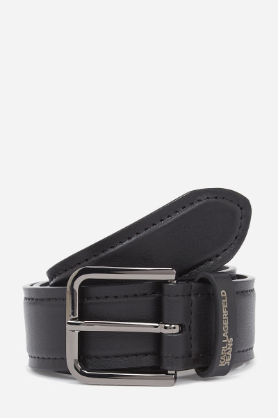 OPASOK KARL LAGERFELD JEANS KLJ LEATHER BELT - Fotografia č. 1