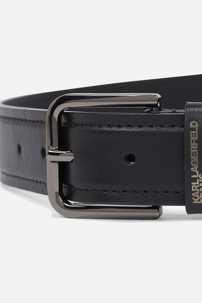 OPASOK KARL LAGERFELD JEANS KLJ LEATHER BELT - Fotografia č. 3