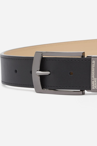 OPASOK KARL LAGERFELD JEANS REVERSIBLE LEATHER BELT - Fotografia č. 3