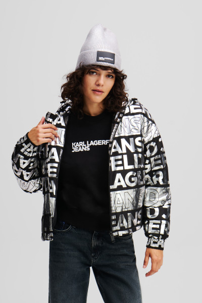 BUNDA KARL LAGERFELD JEANS KLJ NYLON AOP JACKET - Fotografia č. 1