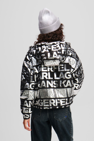 BUNDA KARL LAGERFELD JEANS KLJ NYLON AOP JACKET - Fotografia č. 3