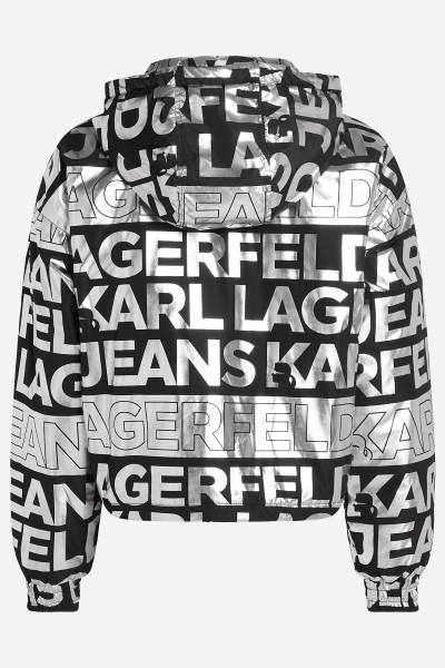 BUNDA KARL LAGERFELD JEANS KLJ NYLON AOP JACKET - Fotografia č. 6