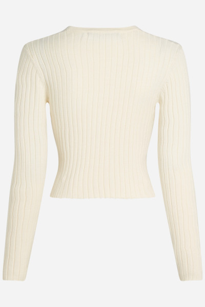 SVETER KARL LAGERFELD JEANS KLJ CROPPED CARDIGAN - Fotografia č. 6