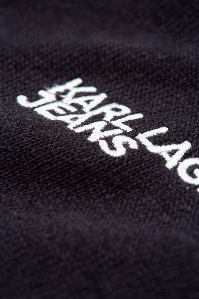 PULÓVER KARL LAGERFELD JEANS KLJ REG LOGO KNIT SWEATER - Kép 3
