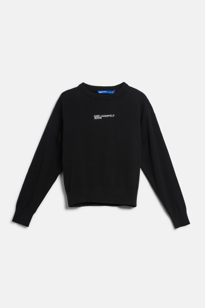 PULÓVER KARL LAGERFELD JEANS KLJ REG LOGO KNIT SWEATER - Kép 1