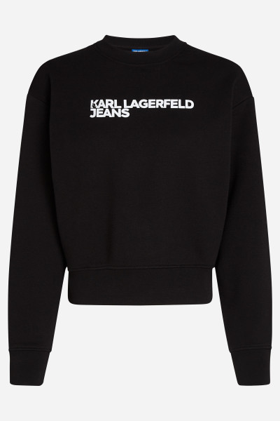 MIKINA KARL LAGERFELD JEANS KLJ REG ESSENTIAL LOGO SWEAT - Fotografia č. 5