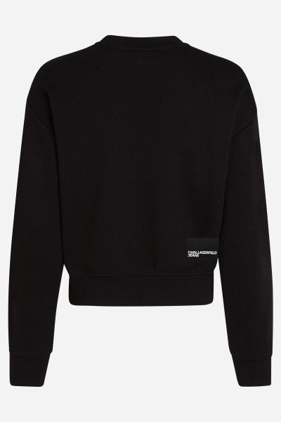 MIKINA KARL LAGERFELD JEANS KLJ REG ESSENTIAL LOGO SWEAT - Fotografia č. 6