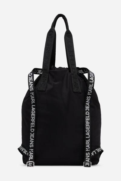 BATOH KARL LAGERFELD JEANS KLJ ESSENTIAL NYLON SPORTY TOT - Fotografia č. 3