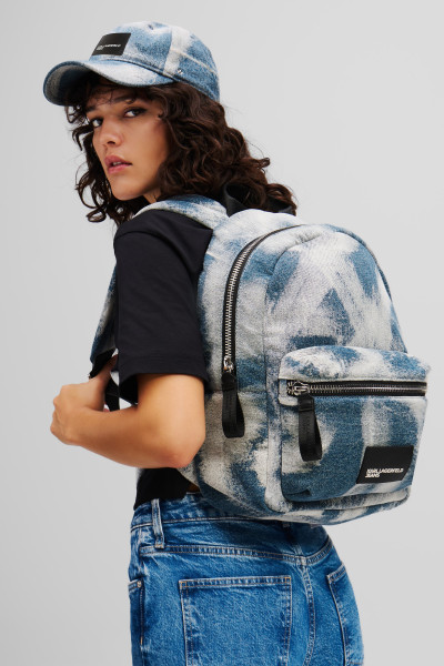 BATOH KARL LAGERFELD JEANS KLJ DENIM BACKPACK - Fotografie č. 4