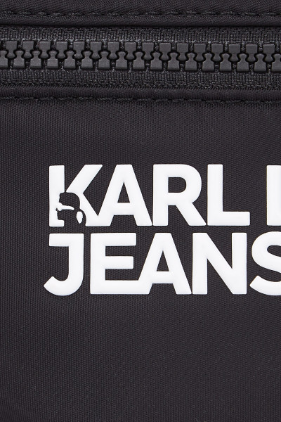 LEDVINKA KARL LAGERFELD JEANS KLJ ESSENTIAL NYLON BUMBAG - Fotografie č. 4