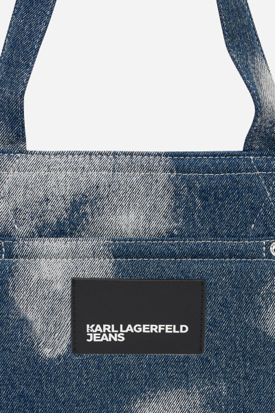 KABELKA KARL LAGERFELD JEANS KLJ DENIM TOTE - Fotografia č. 5