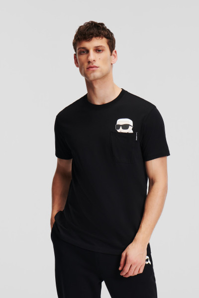 TRIČKO KARL LAGERFELD IKONIK 2.0 POCKET T-SHIRT - Fotografia č. 1