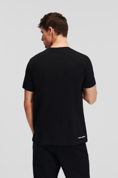 TRIČKO KARL LAGERFELD IKONIK 2.0 POCKET T-SHIRT - Fotografia č. 3