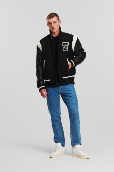BUNDA KARL LAGERFELD VARSITY BOMBER JACKET - Fotografie č. 2