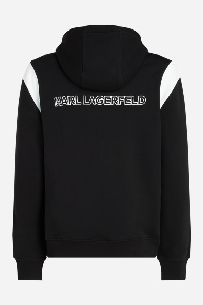 MIKINA KARL LAGERFELD VARSITY HOODIE - Fotografie č. 6
