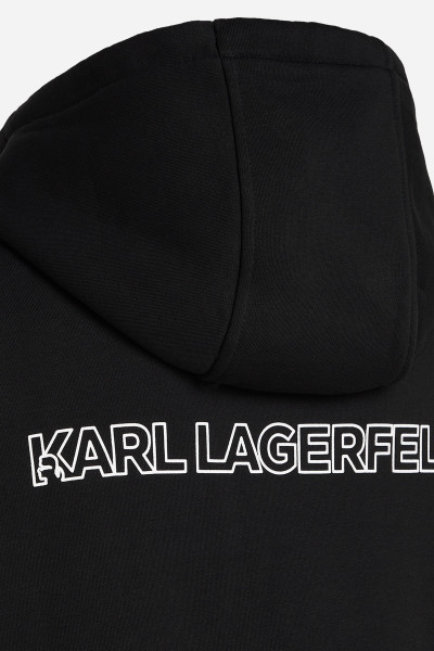 MIKINA KARL LAGERFELD VARSITY HOODIE - Fotografie č. 8