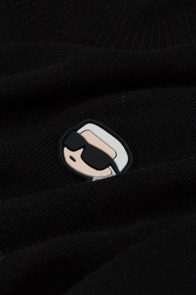 SVETR KARL LAGERFELD IKONIK 2.0 MERINO SWEATER - Fotografie č. 7
