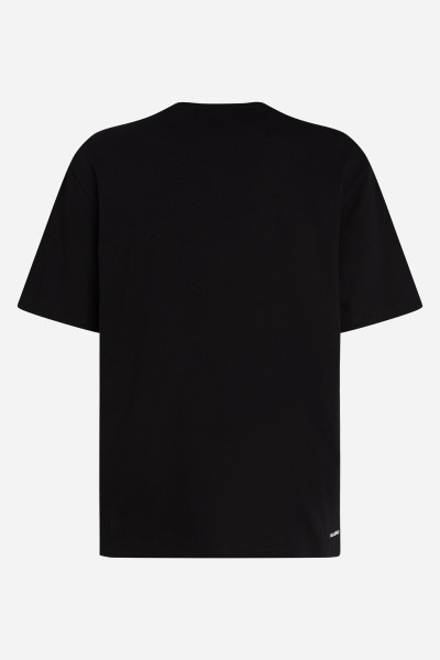 TRIČKO KARL LAGERFELD AUTOGRAPH LINEN BLEND T-SHIRT - Fotografie č. 6