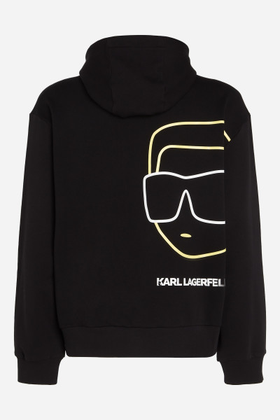 MIKINA KARL LAGERFELD IKONIK 2.0 BIG COLOUR HOODIE - Fotografia č. 6