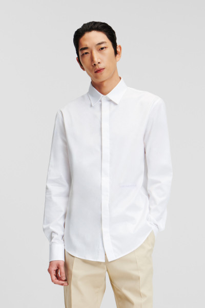 KOŠILE KARL LAGERFELD KL MONOGRAM SHIRT - Fotografie č. 1