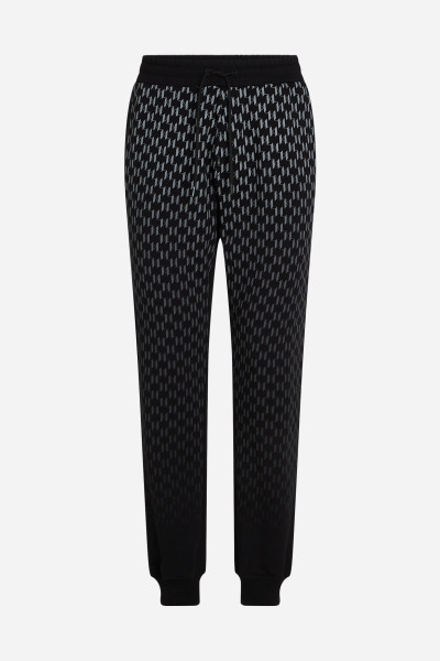 TEPLÁKY KARL LAGERFELD MONOGRAM DEGRADE SWEATPANTS - Fotografie č. 5