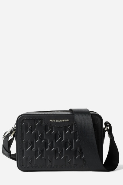 TÁSKA KARL LAGERFELD K/LOOM LEATHER CAMERA BAG - Kép 1