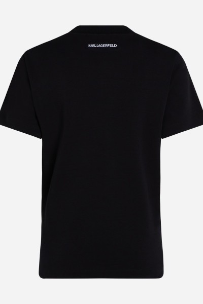 TRIČKO KARL LAGERFELD SUNGLASSES EMBROIDERY T-SHIRT - Fotografia č. 6