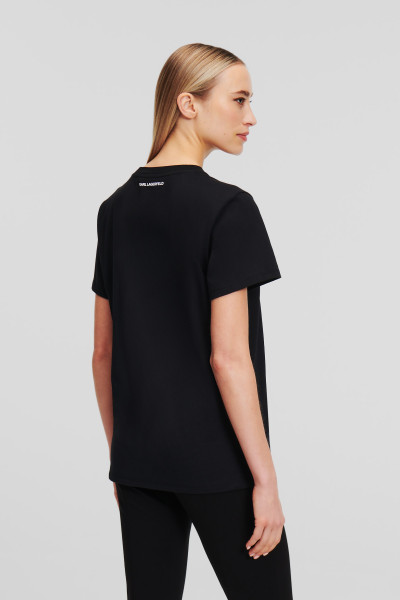TRIČKO KARL LAGERFELD IKON PATCH T-SHIRT - Fotografia č. 3