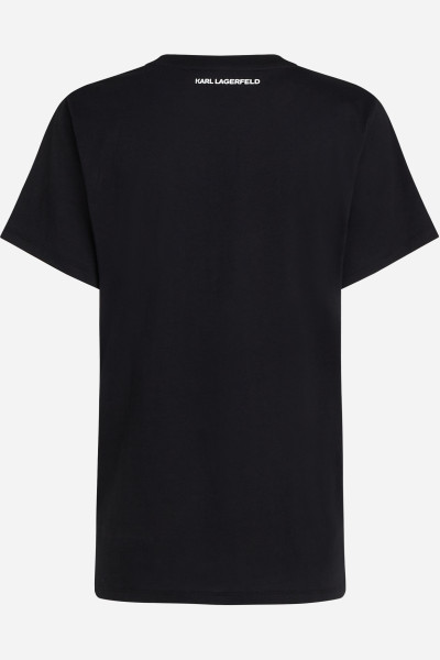 TRIČKO KARL LAGERFELD IKON PATCH T-SHIRT - Fotografia č. 6
