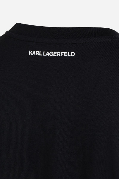 TRIČKO KARL LAGERFELD IKON PATCH T-SHIRT - Fotografia č. 8
