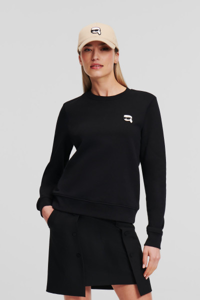 MIKINA KARL LAGERFELD IKON PATCH SWEATSHIRT - Fotografia č. 1