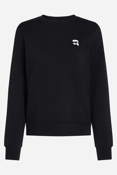 MIKINA KARL LAGERFELD IKON PATCH SWEATSHIRT - Fotografia č. 5