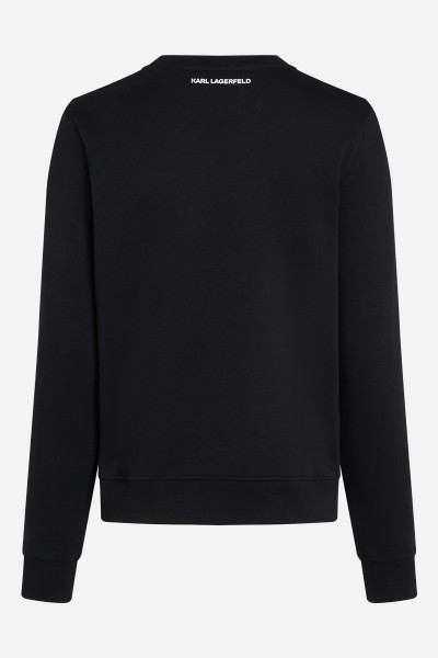 MIKINA KARL LAGERFELD IKON PATCH SWEATSHIRT - Fotografia č. 6
