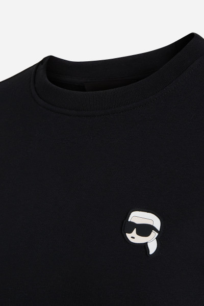 MIKINA KARL LAGERFELD IKON PATCH SWEATSHIRT - Fotografia č. 7