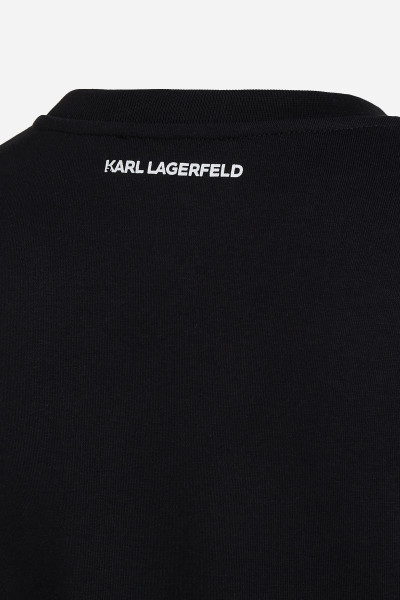 MIKINA KARL LAGERFELD IKON PATCH SWEATSHIRT - Fotografia č. 8