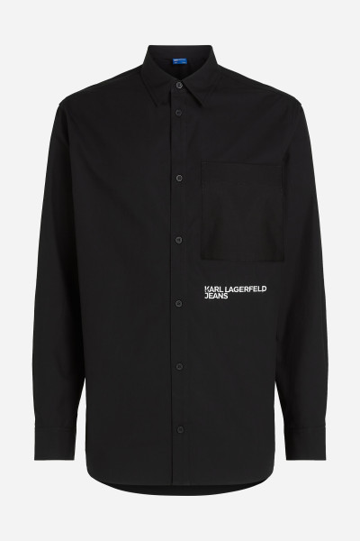 KOŠILE KARL LAGERFELD JEANS KLJ REGULAR WOVEN SHIRT - Fotografie č. 5