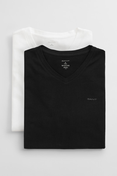 PÓLÓ GANT V-NECK T-SHIRT 2-PACK - Kép 1