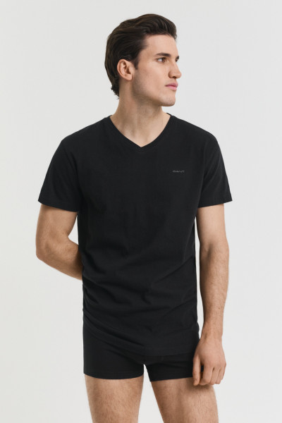 TRIČKO GANT V-NECK T-SHIRT 2-PACK - Fotografie č. 2