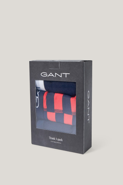 SPODNÁ BIELIZEŇ GANT STRIPE TRUNK 3-PACK - Fotografia č. 3