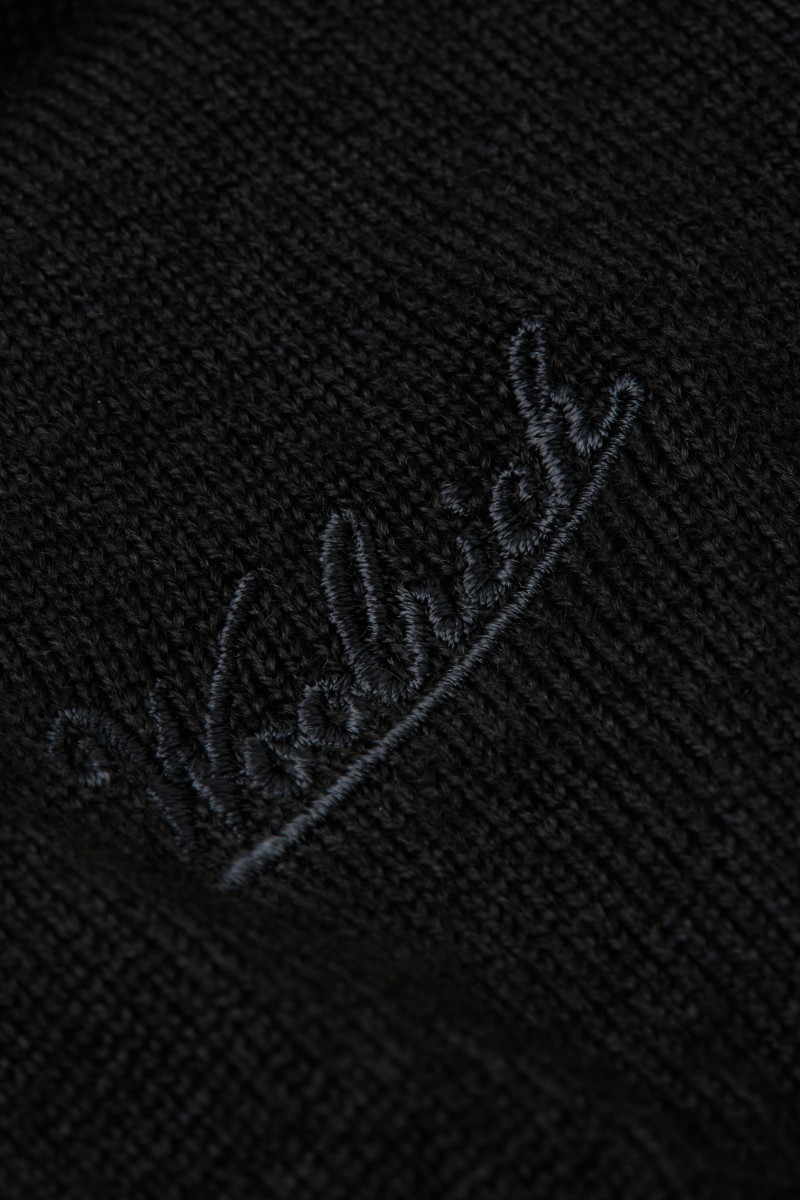 Rolák Woolrich Gd Knitted Turtleneck Black