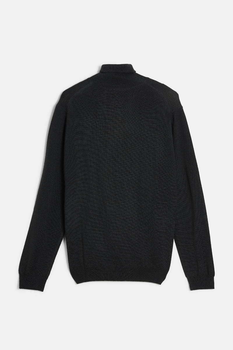 Rolák Woolrich Gd Knitted Turtleneck Black