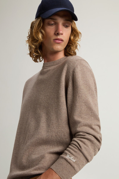 SVETR WOOLRICH LAMBSWOOL CREWNECK - Fotografie č. 4