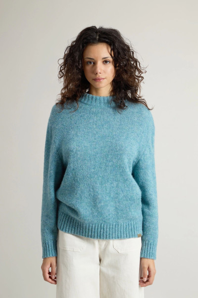 PULÓVER WOOLRICH BABY ALPACA CREWNECK - Kép 1
