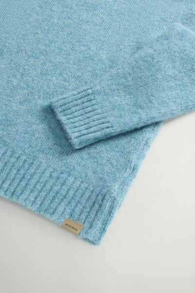 PULÓVER WOOLRICH BABY ALPACA CREWNECK - Kép 7