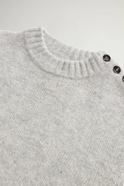 PULÓVER WOOLRICH BABY ALPACA CREWNECK - Kép 6