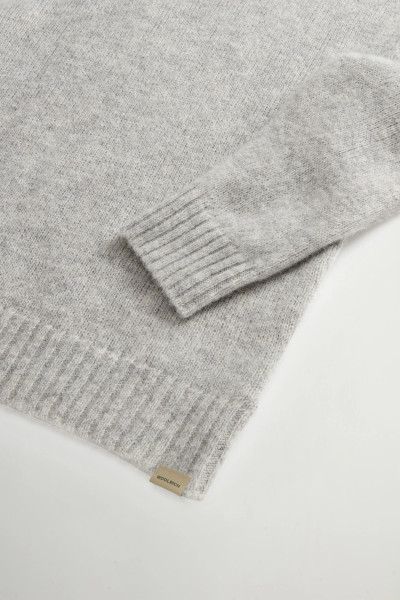 PULÓVER WOOLRICH BABY ALPACA CREWNECK - Kép 7