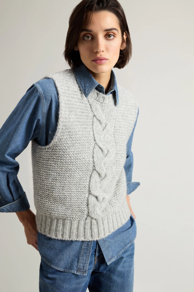 VESTA WOOLRICH CABLE VEST - Fotografie č. 4