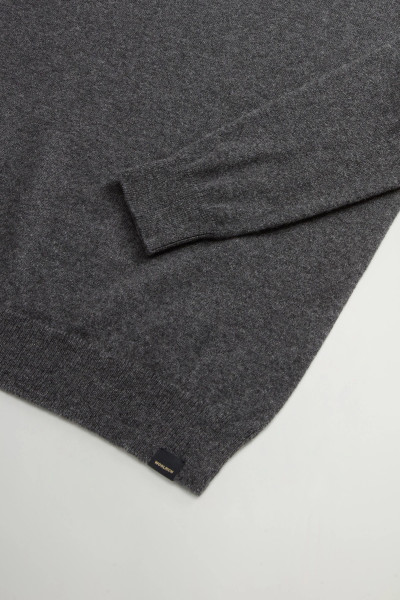 PULÓVER WOOLRICH CASHMERE CREWNECK - Kép 7